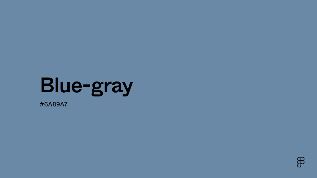 Blue-Gray Color: Hex Code, Palettes & Meaning | Figma