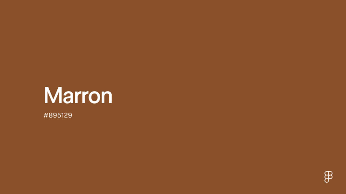 Couleur Marron : Code Hex, Palettes & Signification | Figma