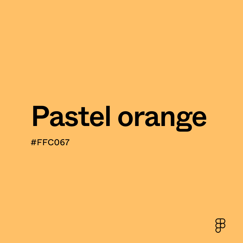 Pastel Orange