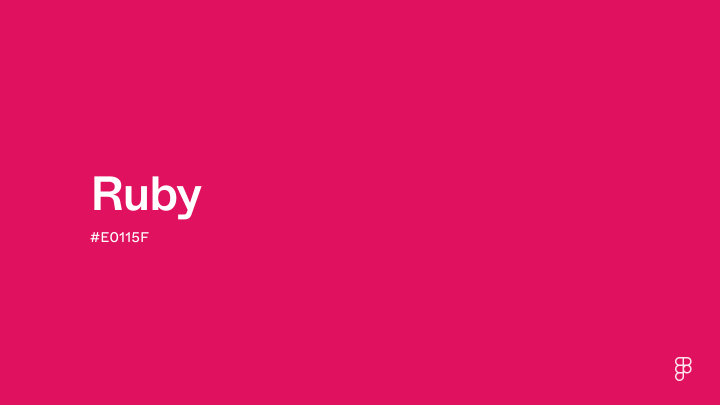 Ruby Color: Hex Code, Palettes & Meaning | Figma