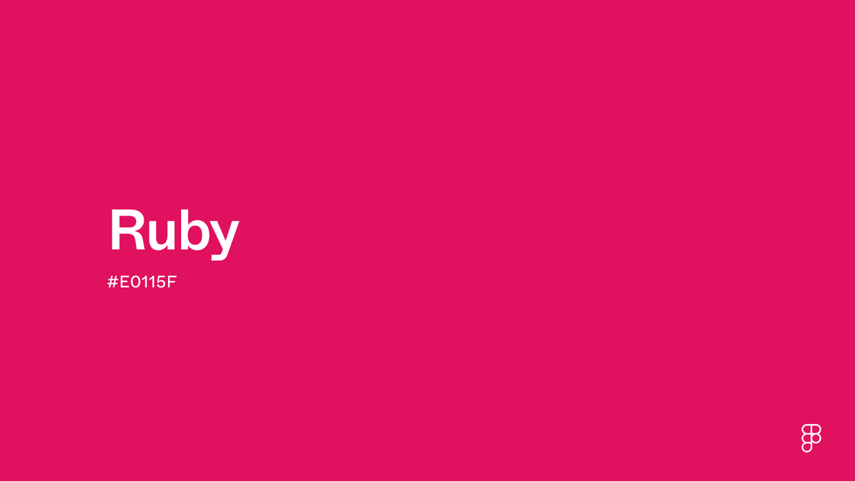 Ruby Color: Hex Code, Palettes & Meaning | Figma