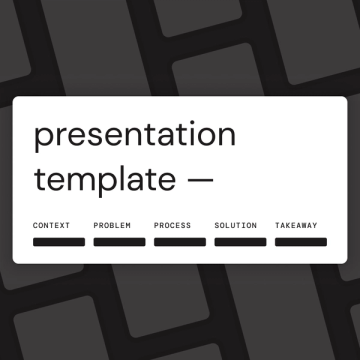 ux case study slide deck case study presentation image