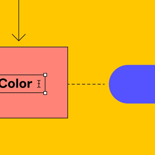 shape figured features used within the process flow chart