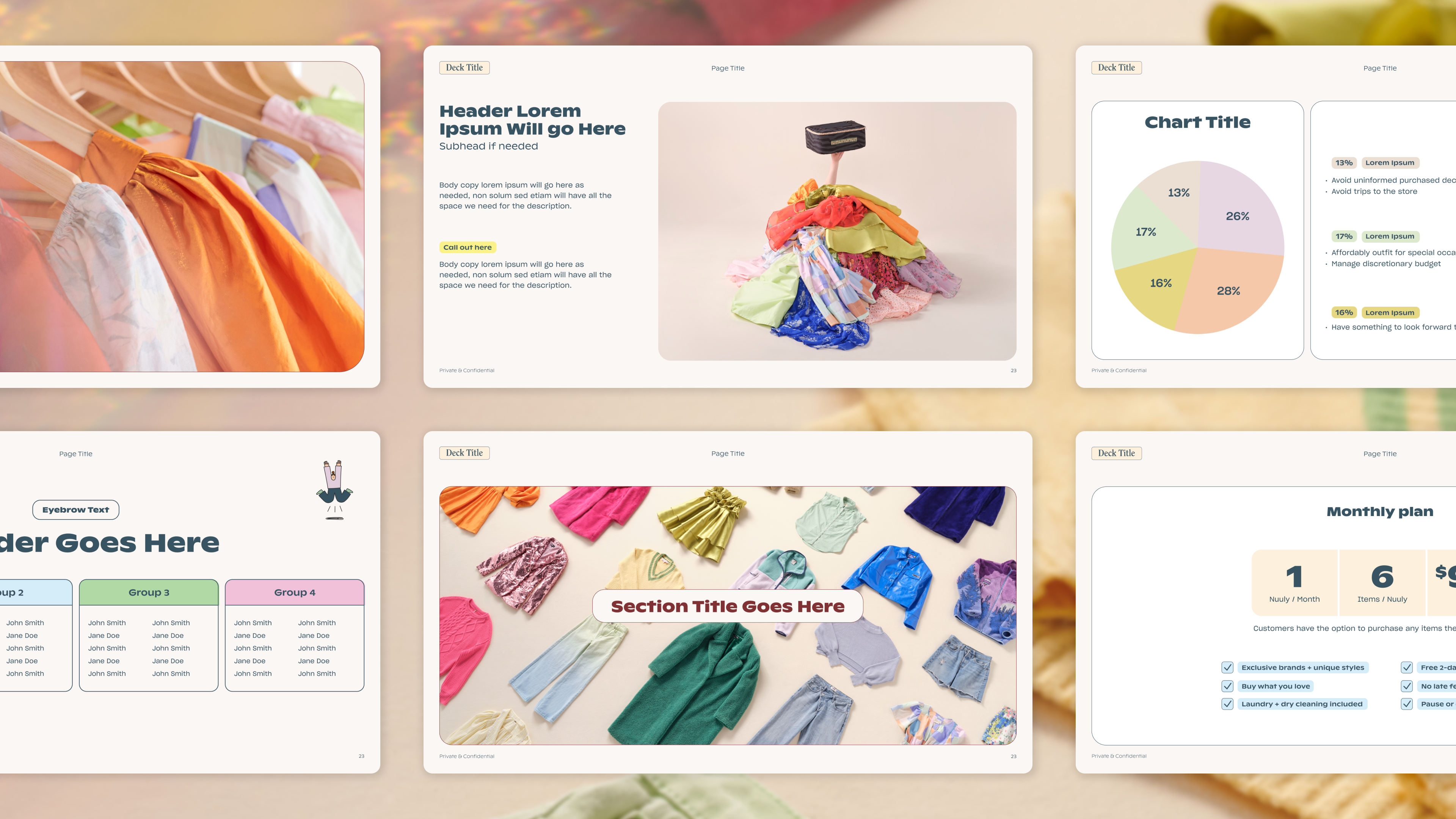 modelli di esempi di diapositive realizzati in slides