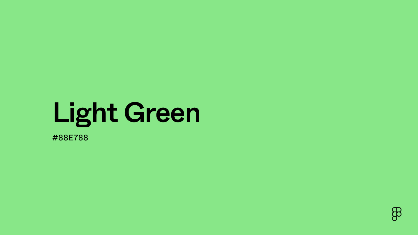 Light Green Color: Hex Code, Palettes & Meaning | Figma
