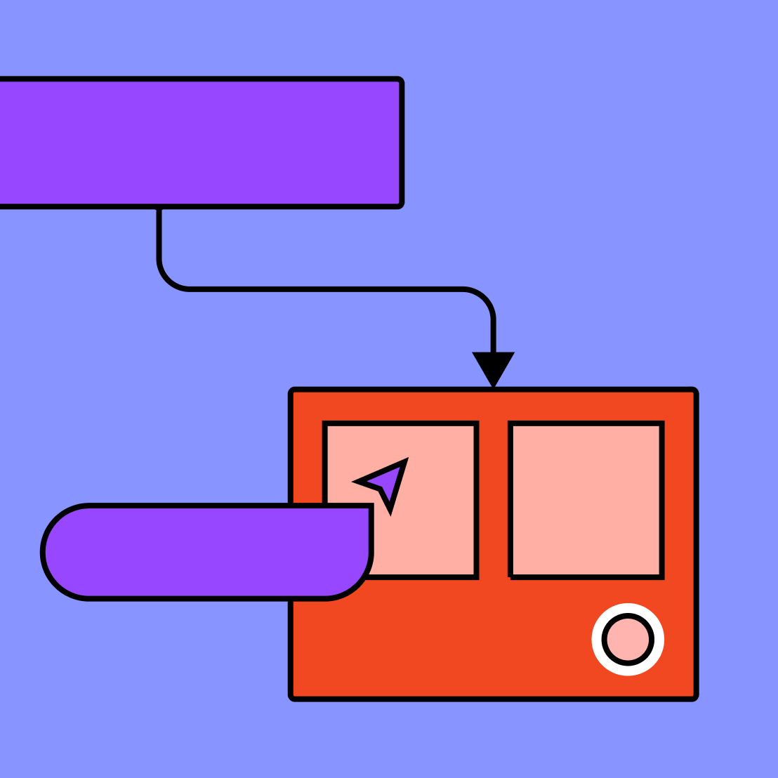 OKR diagram example with FigJam's collaboration tools