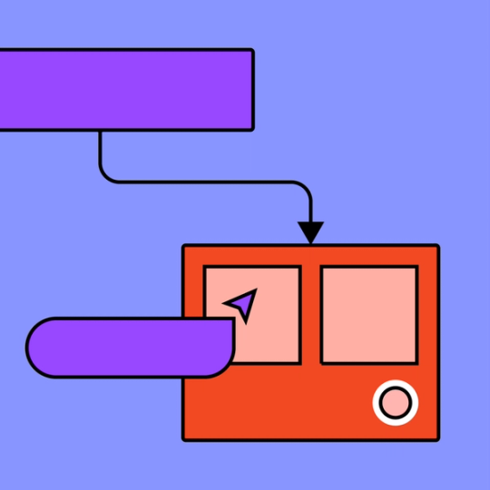 OKR diagram example with FigJam's collaboration tools