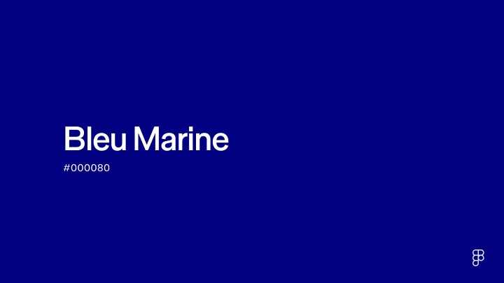 color bleu marine