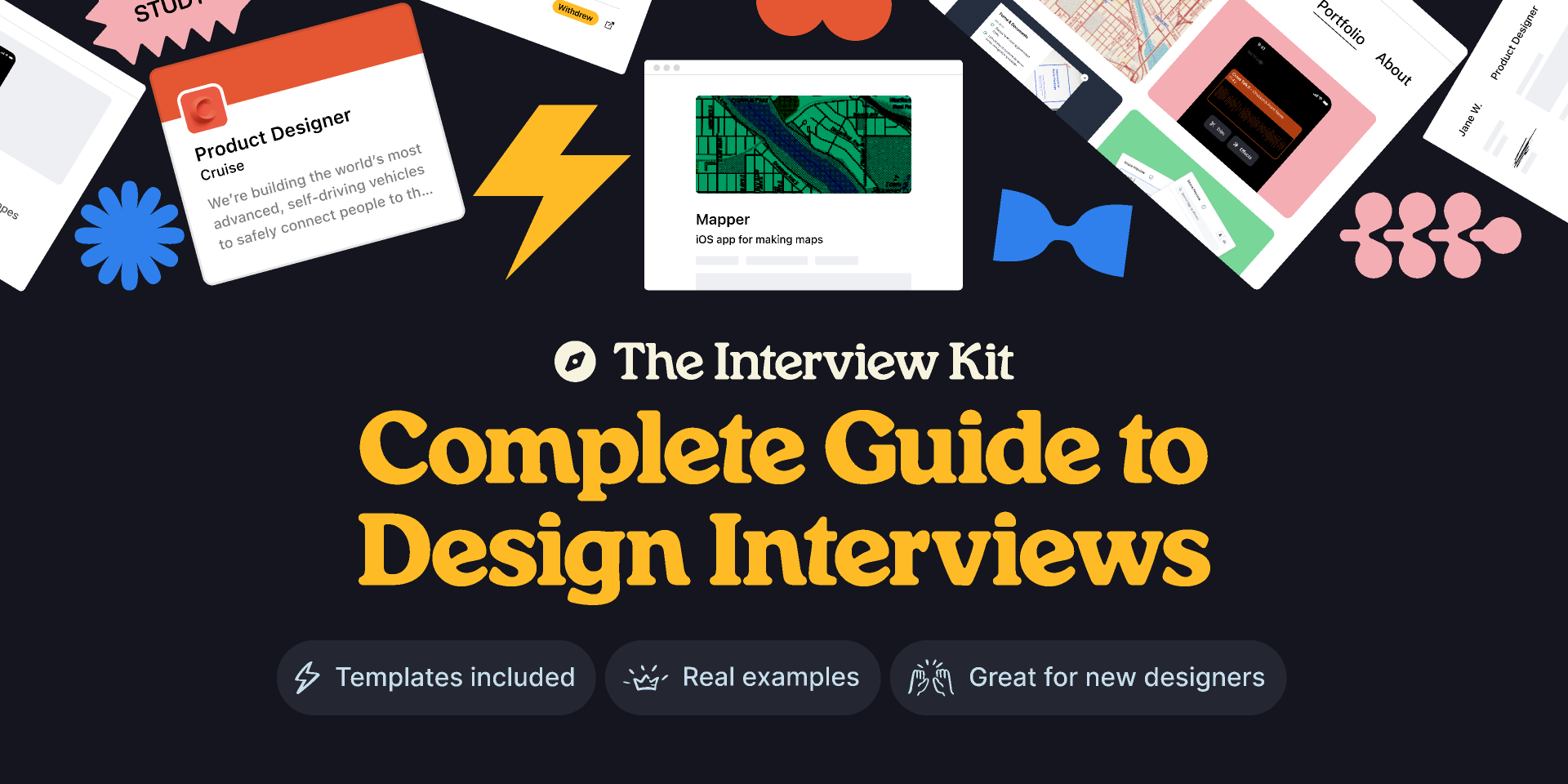Interview Pack Designs Breaking In: A Guide To Landing Your First Product Design Role | Figma Blog