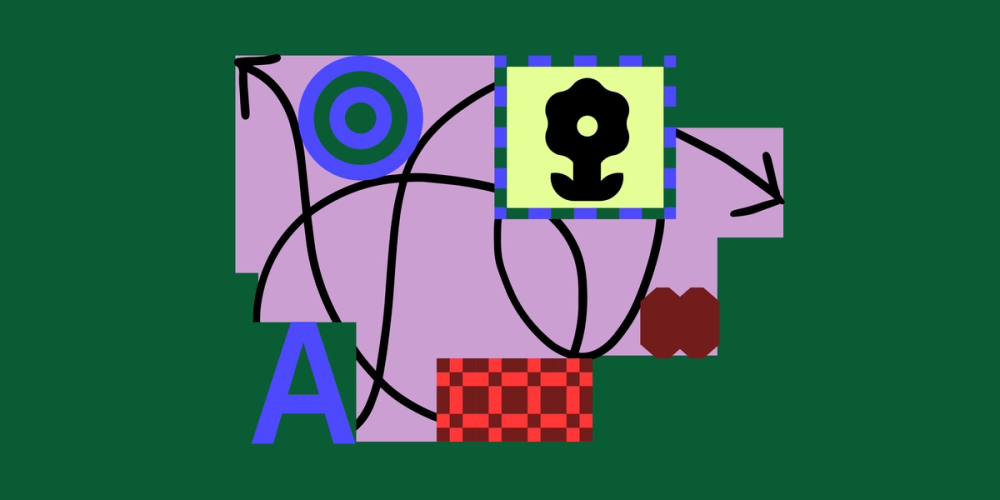 Abstract illustration depicting a call-to-action.