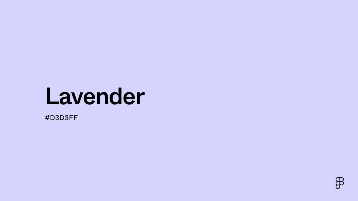 Lavender Color: Hex Code, Palettes & Meaning | Figma