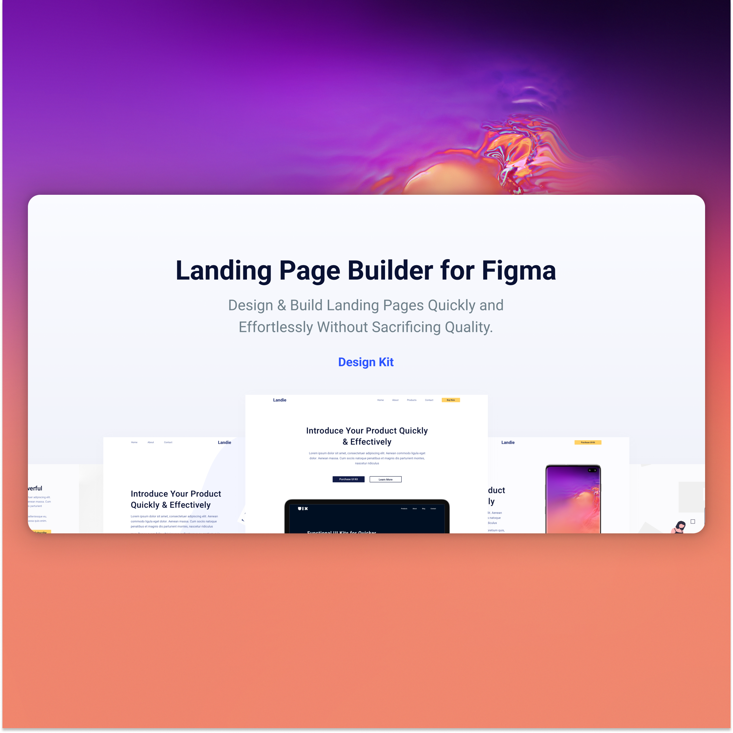 Image principale du template de site web