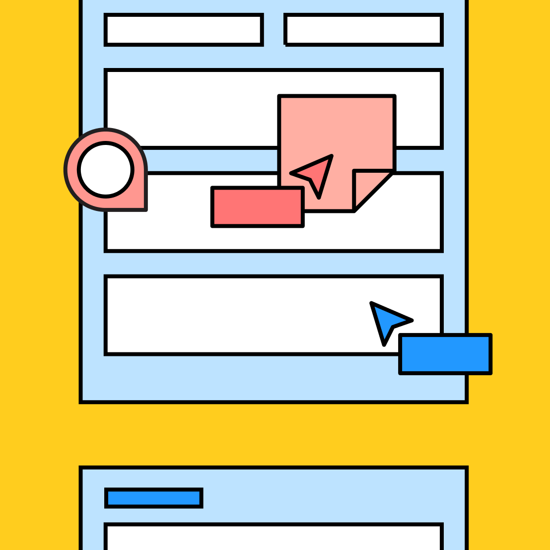creative brief example with FigJam's collaboration tools