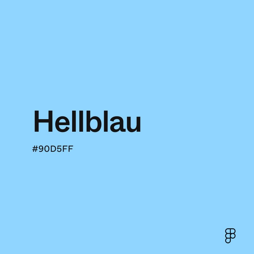 Hellblau