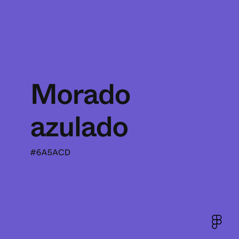 Morado azulado