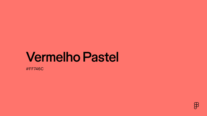 color Vermelho Pastel