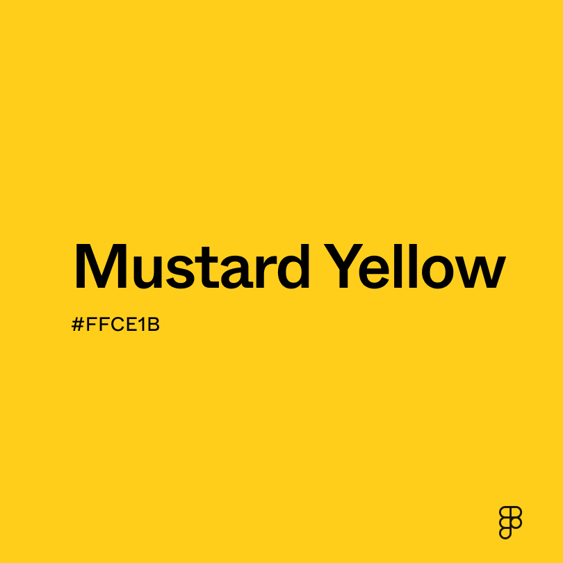 mustard yellow color