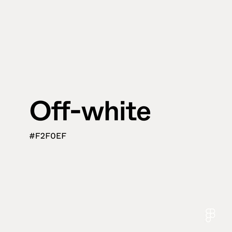 off-white color