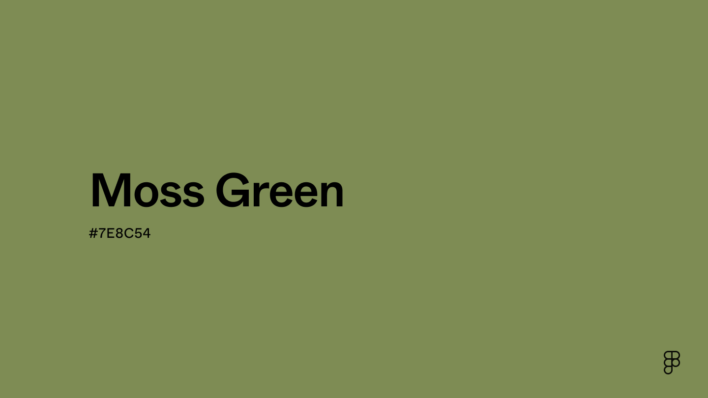 Moss Green Color: Hex Code, Palettes & Meaning | Figma