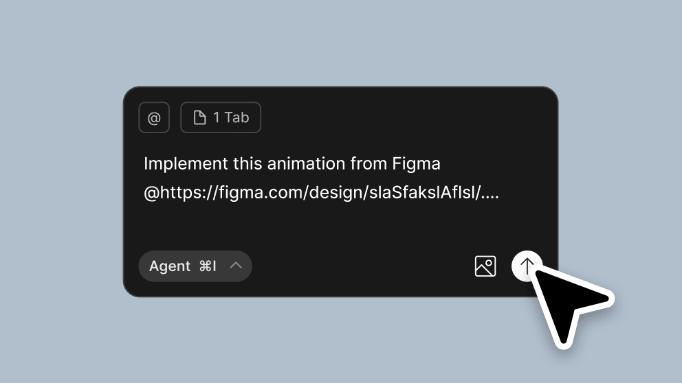 A pop-up box shows an animation file being moved to an AI coding agent.