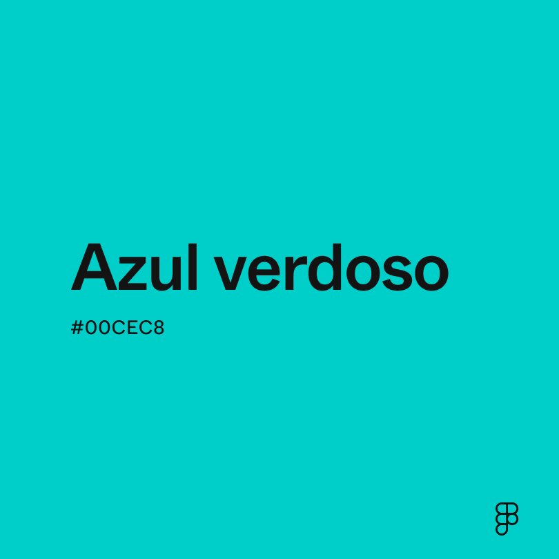 Azul verdoso