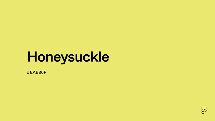 Honeysuckle color
