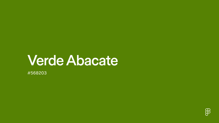 color Verde Abacate