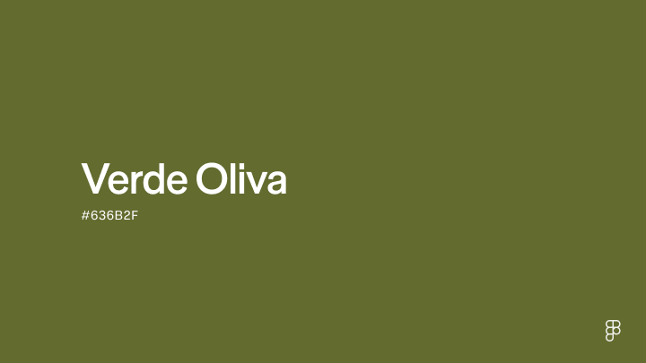 color Verde oliva