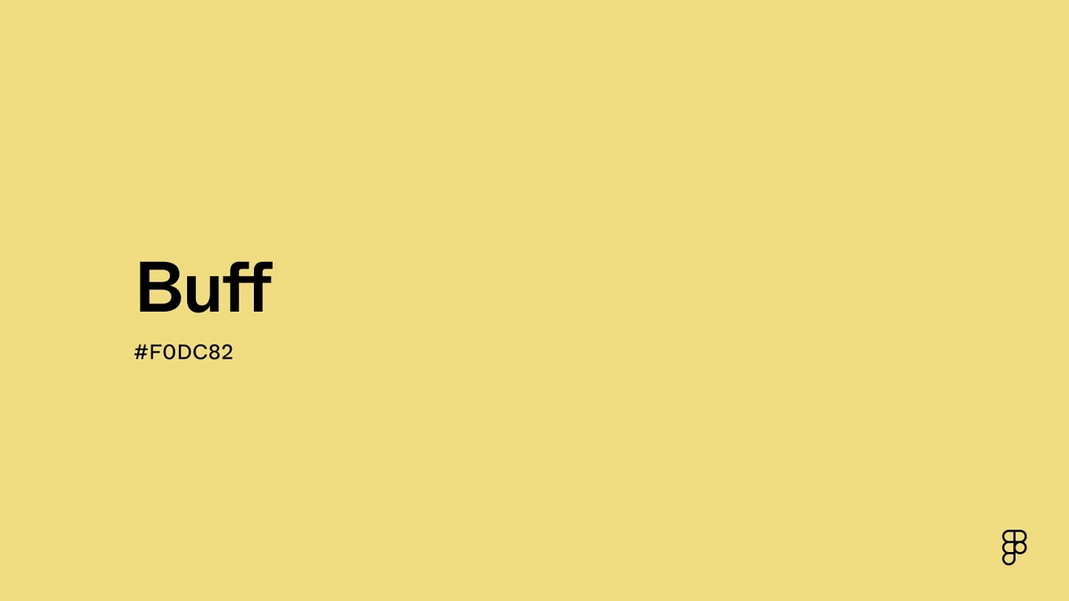 Buff Color: Hex Code, Palettes & Meaning | Figma