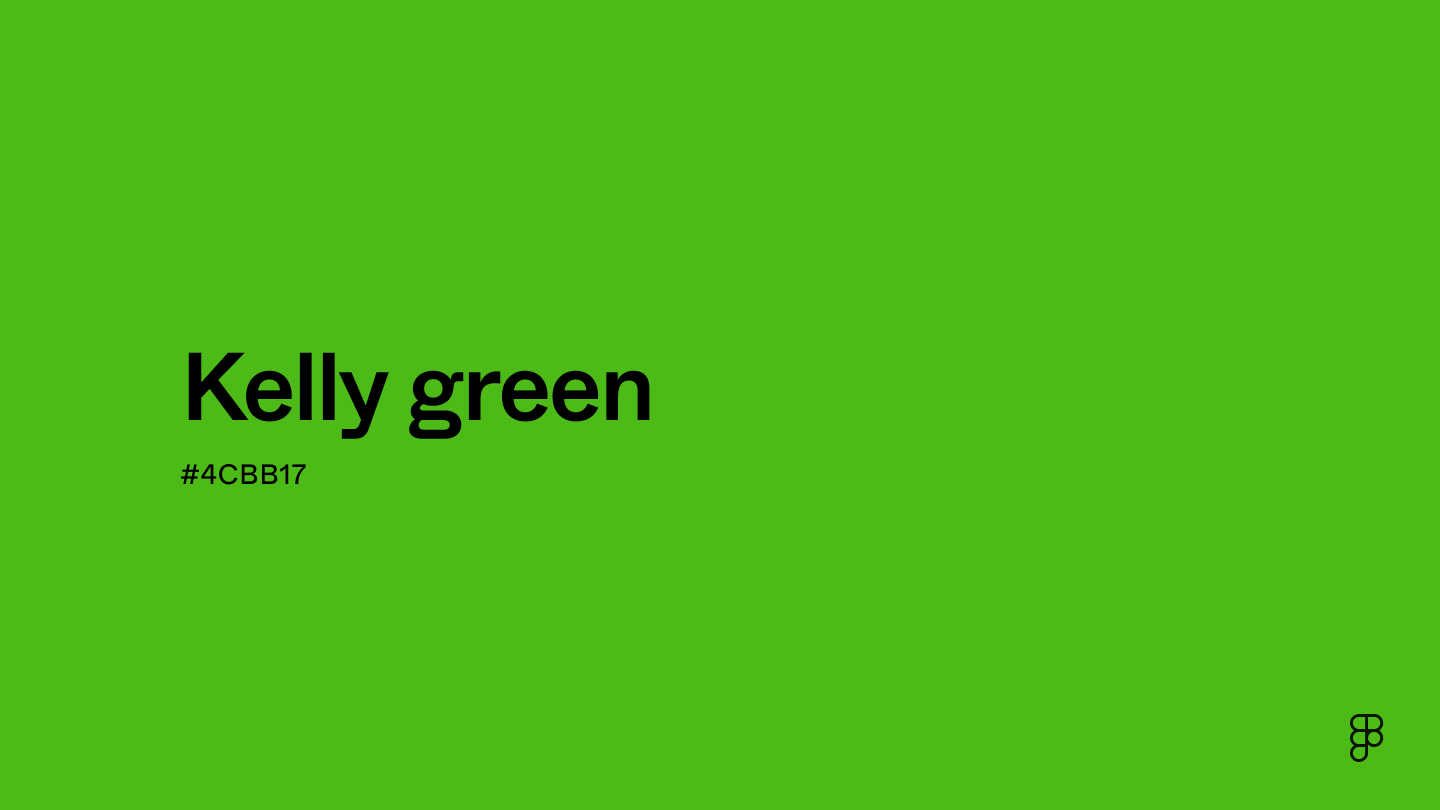 Kelly Green Color: Hex Code, Palettes &amp; Meaning | Figma