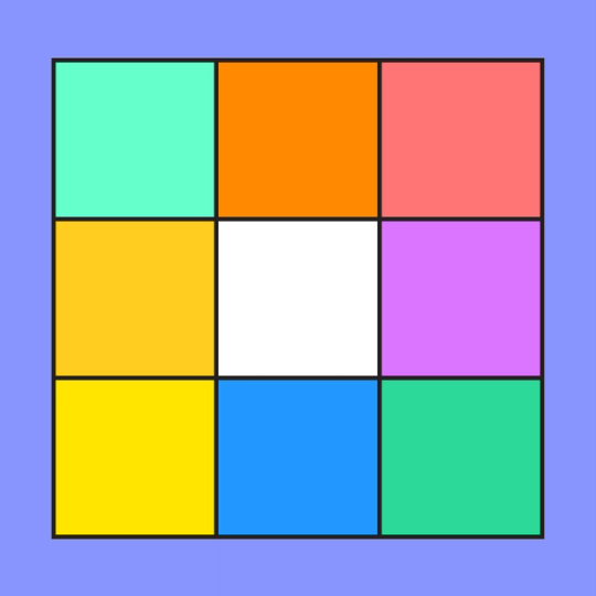 set of nine boxes that resembles a rubiks cube