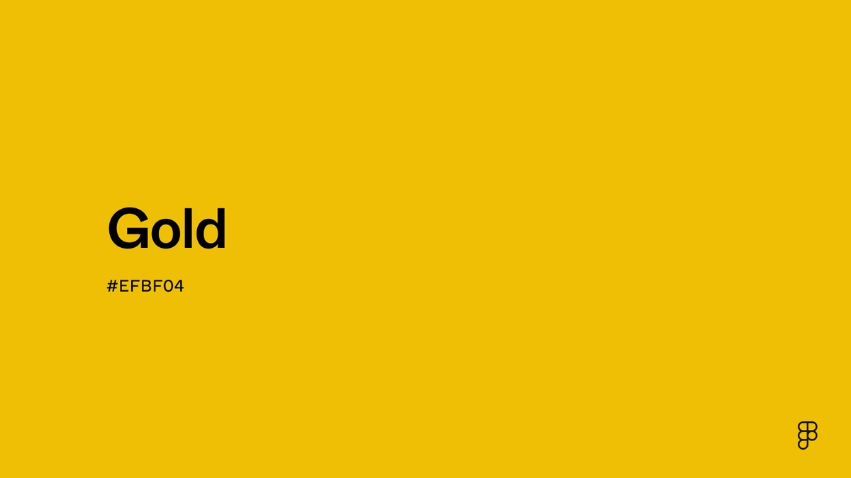 Gold Color: Hex Code, Palettes & Meaning | Figma