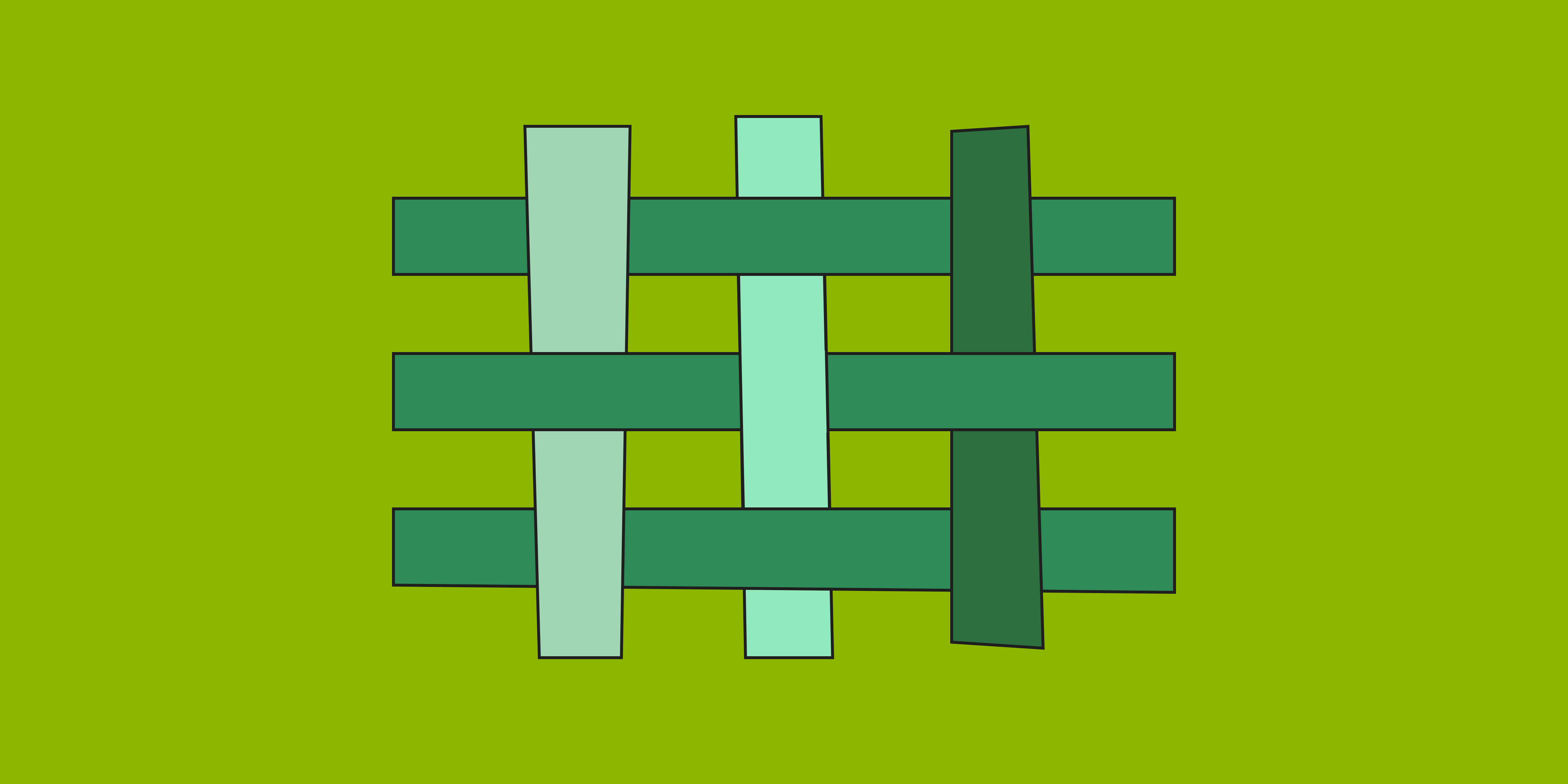 shades of green in design