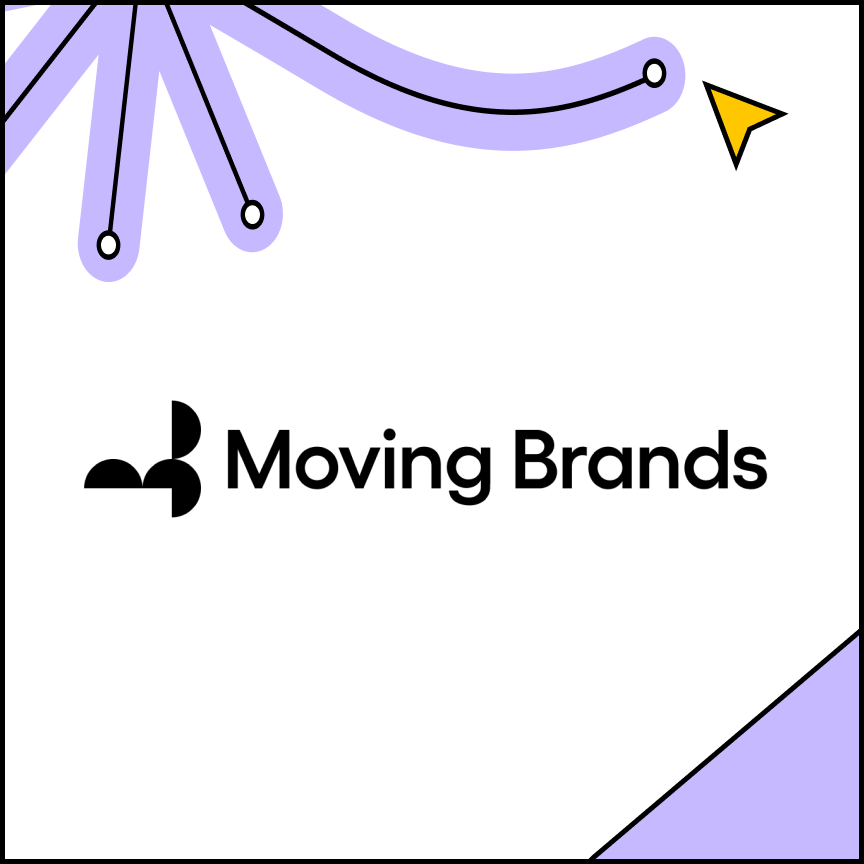 Moving brands logo