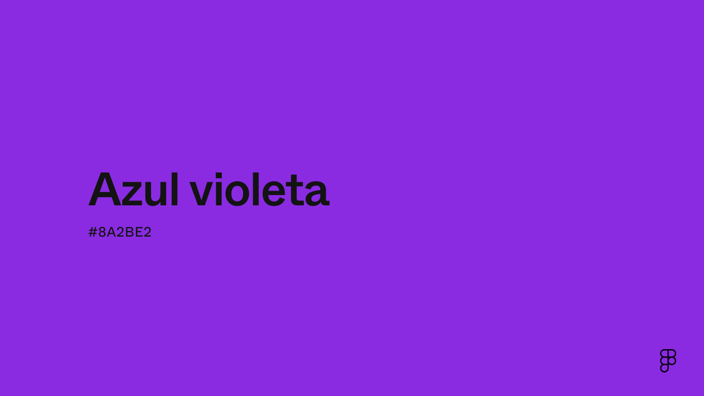 color Azul violeta