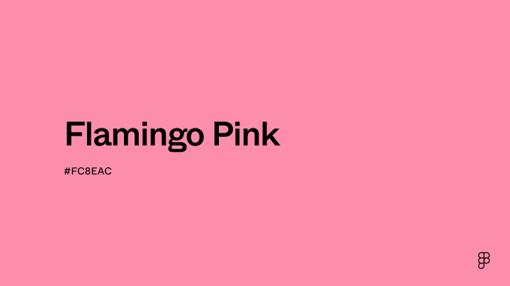 Flamingo Pink color