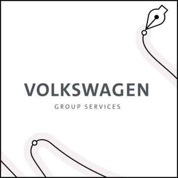 Volkswagen Group Services GmbH logo opens customer story