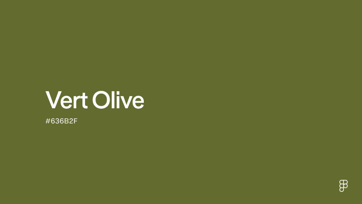 color Vert olive