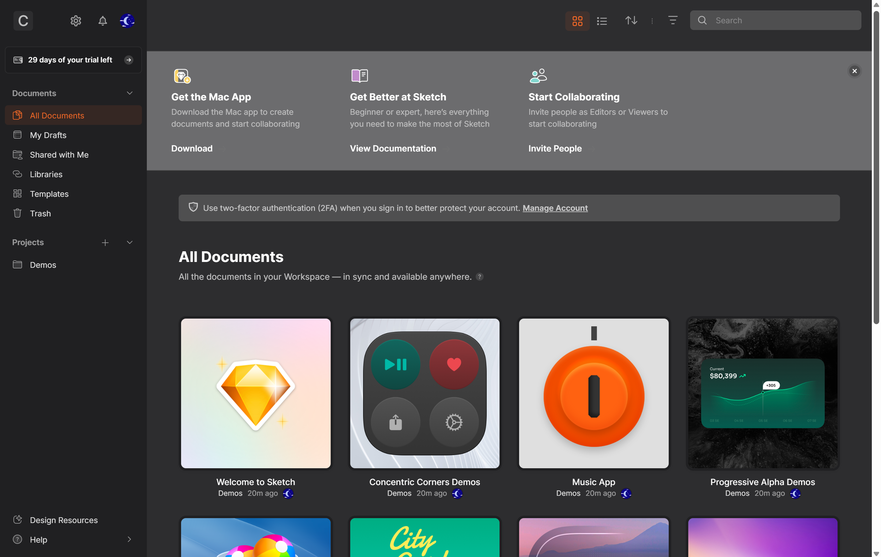 A screenshot of the Sketch interface, showing a design for the UI of an iPhone app.