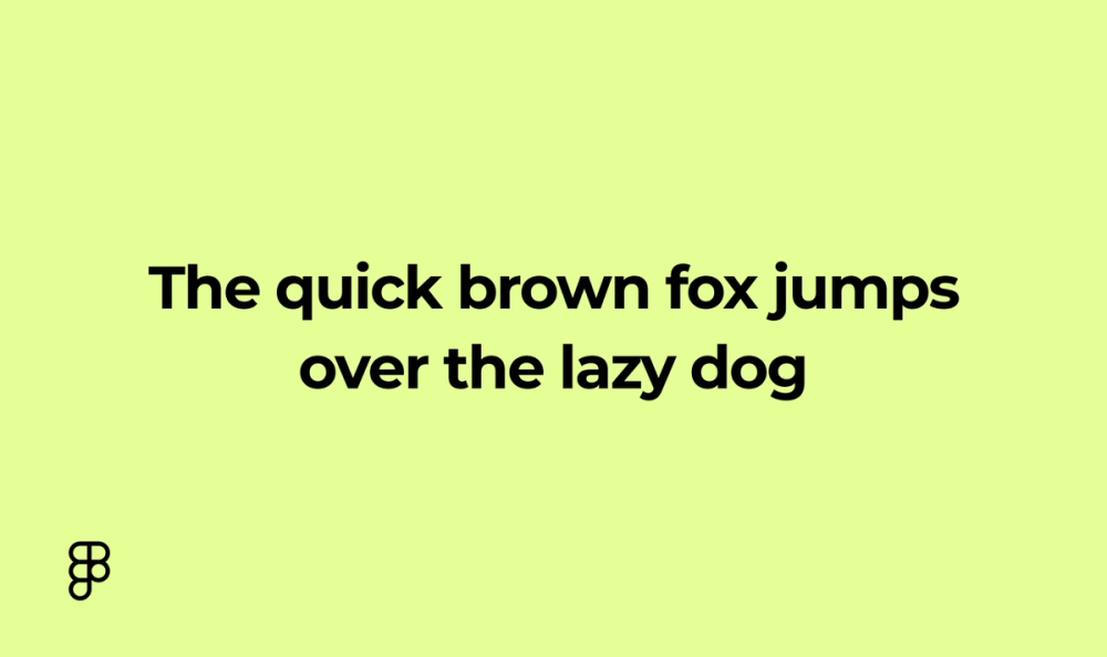 Example text showing Montserrat font.