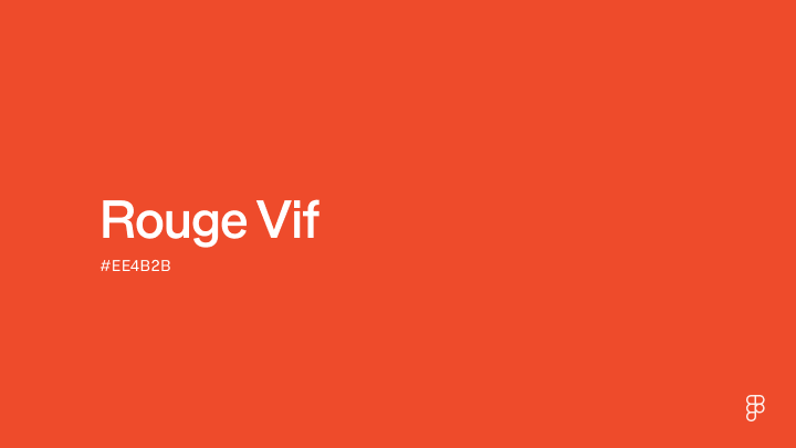 color Rouge vif