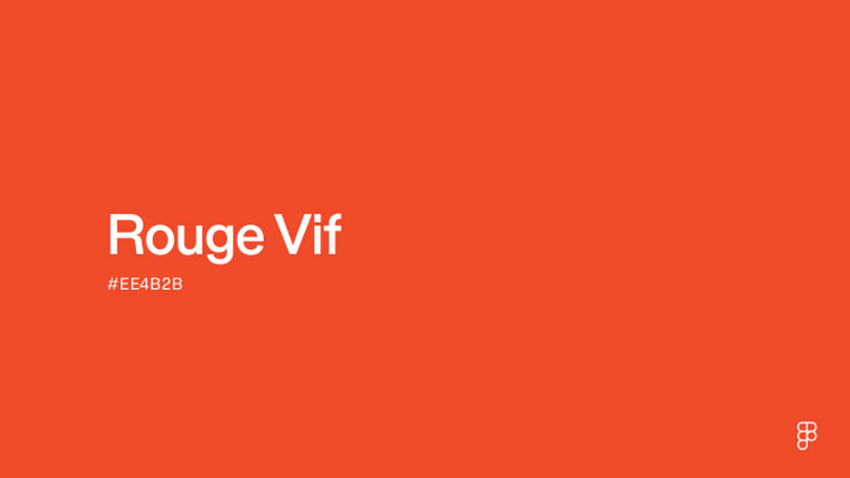 Couleur Rouge Vif : Code Hex, Palettes & Signification | Figma