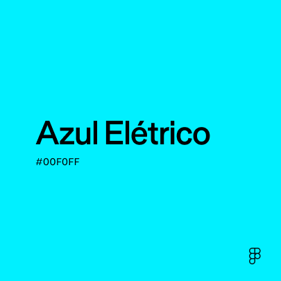 Azul Elétrico