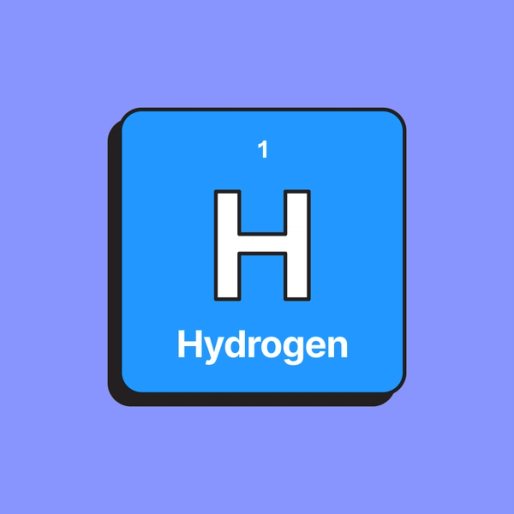 hydrogen on a periodic table