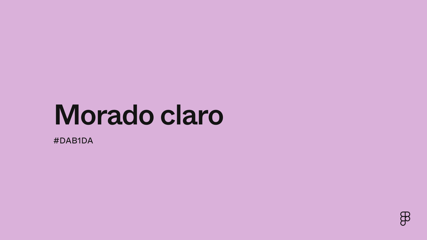 color Morado claro