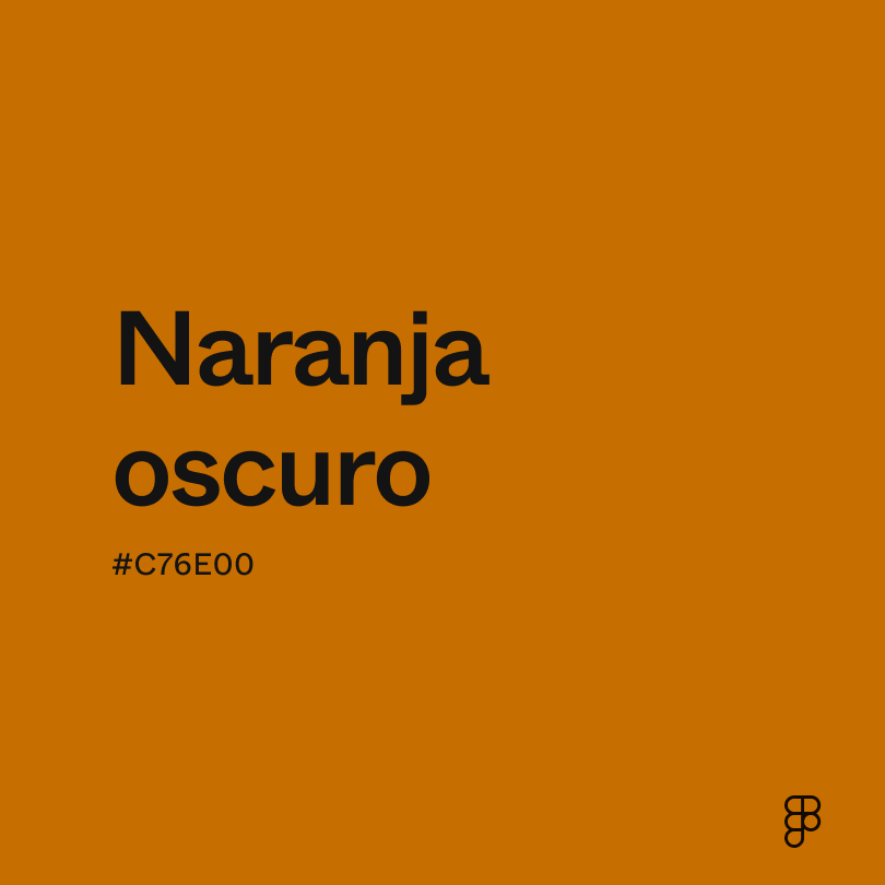 Naranja oscuro