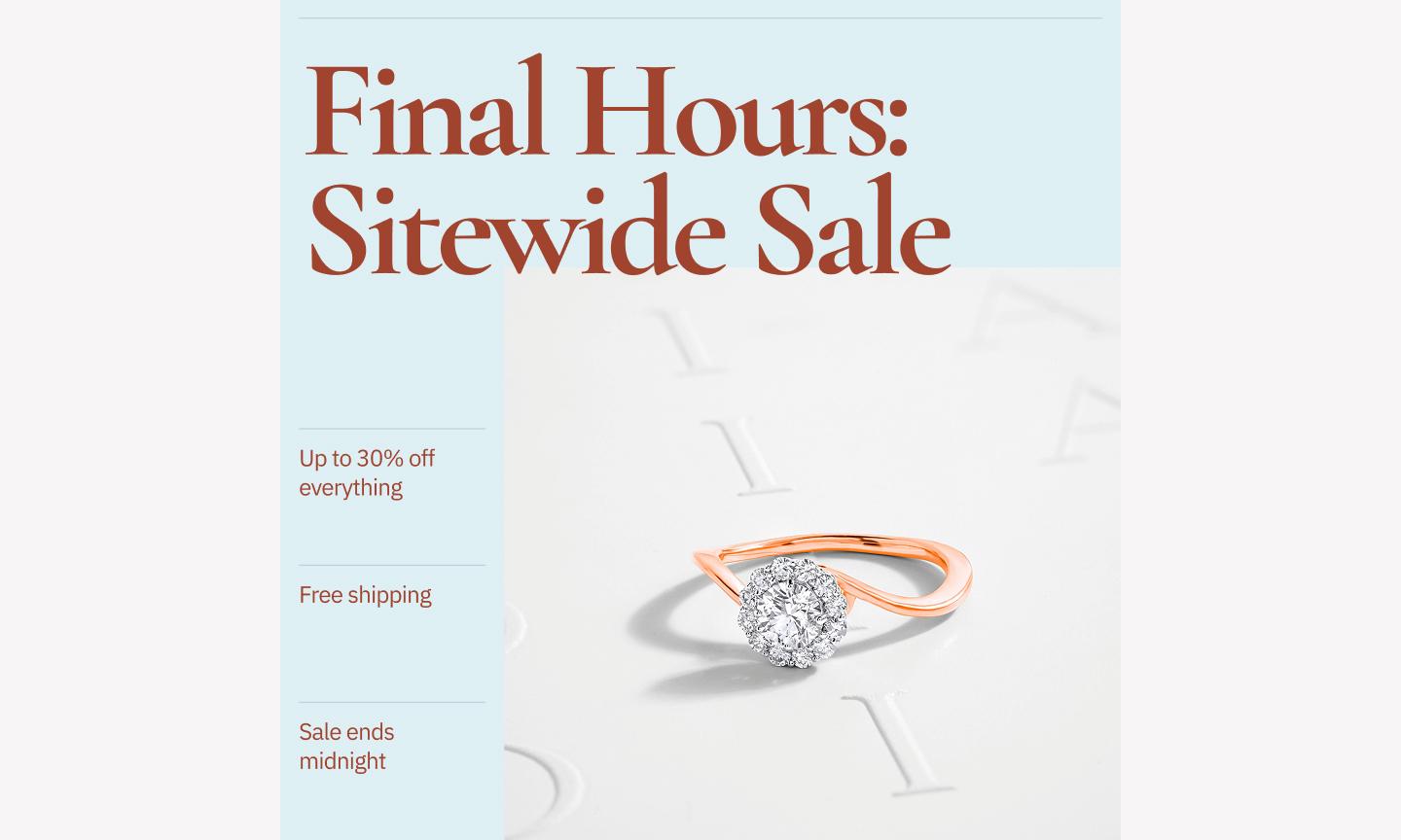 Figma’s elegant sale alert Instagram ad template.