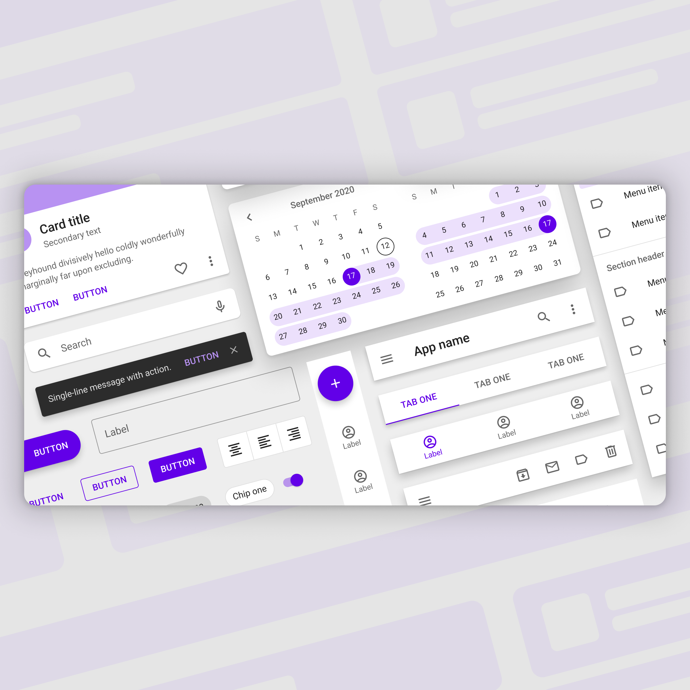Kit de Material Design 2