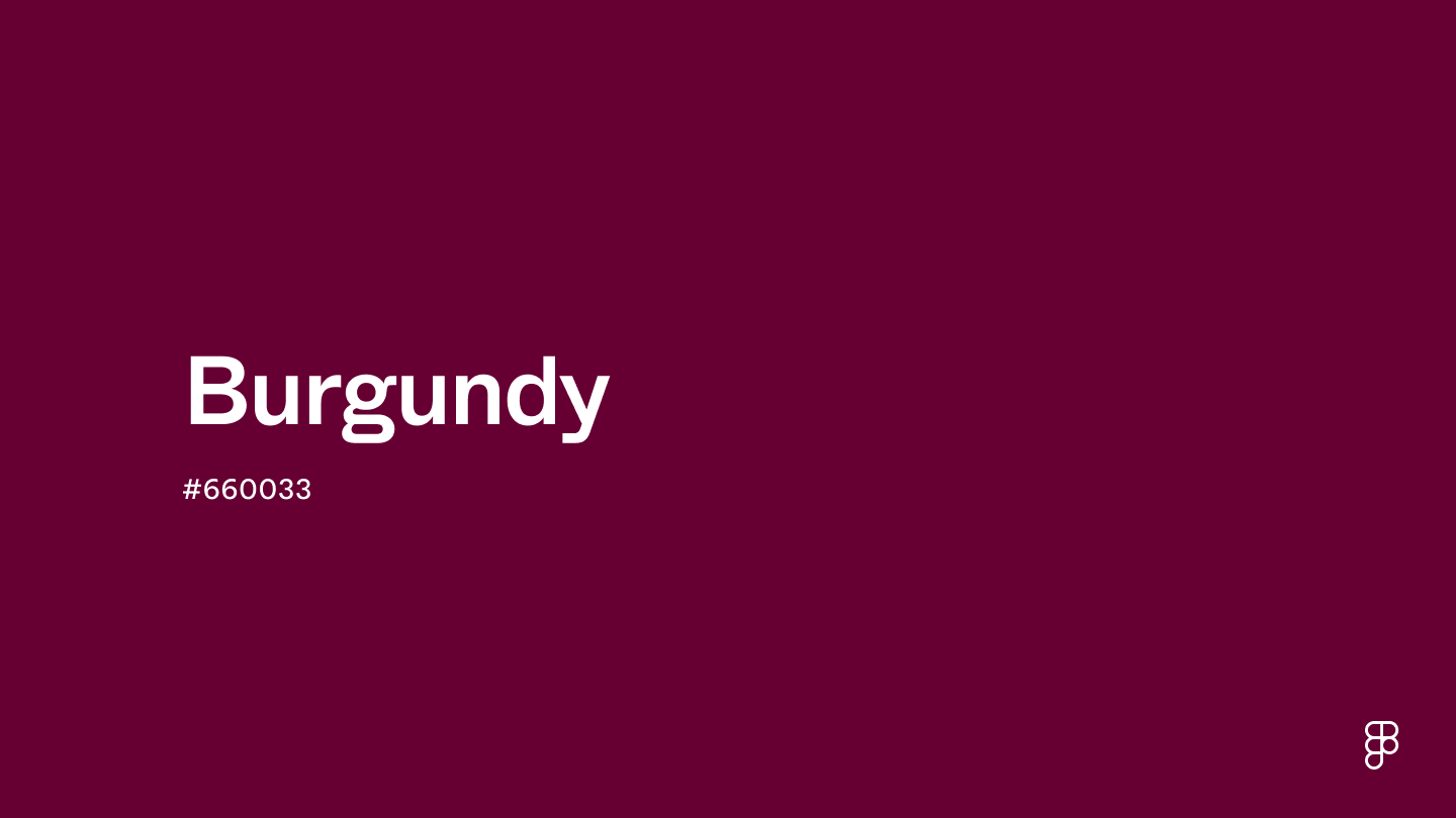 Color Burgundy: Hex Code, Palettes & Meaning | Figma