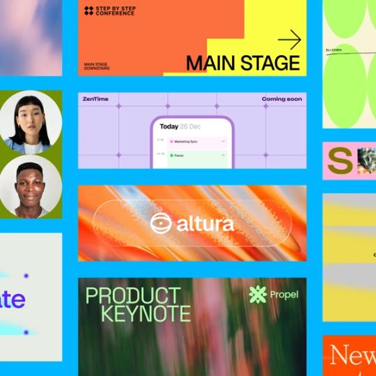 Create a banner with Buzz banner maker